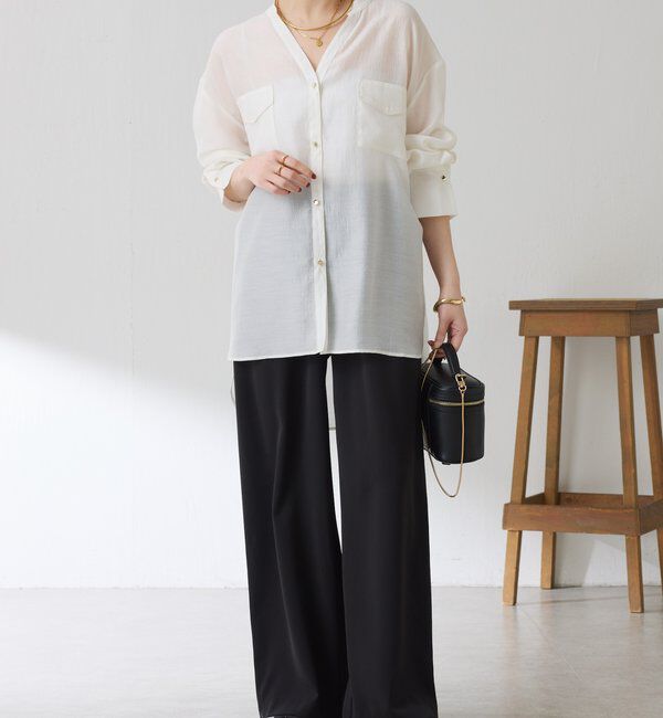  「ヴィンテージライクシアーシャツ」|シャツ・ブラウス|