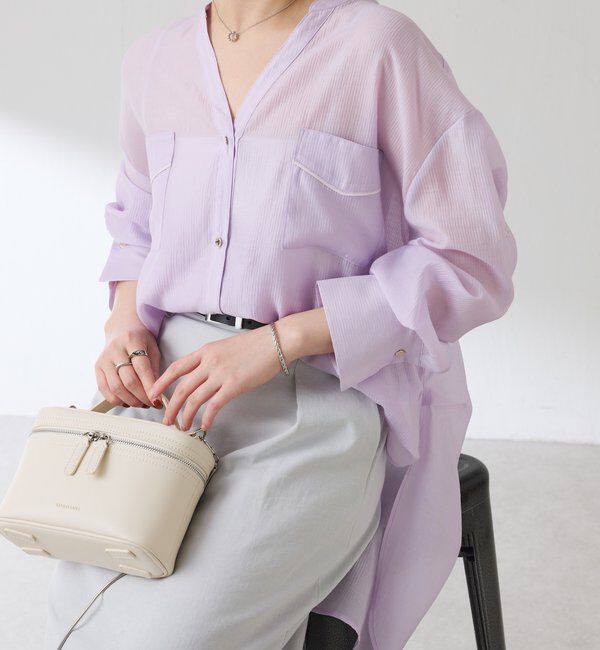  「ヴィンテージライクシアーシャツ」|シャツ・ブラウス|