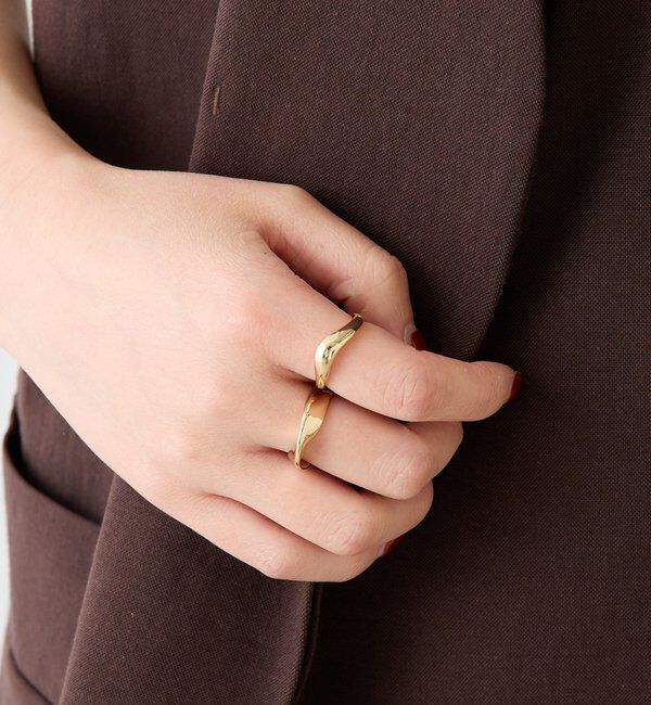  「【PAPILLONNER/パピヨネ】ツイスト2SETリング」|リング|