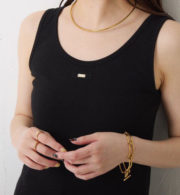  「リブタンクトップ」|Tシャツ・カットソー|