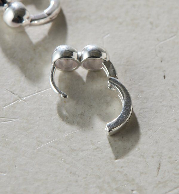  「【Sivelle./シヴェル】Silver925 ボールフープピアス」|リング|
