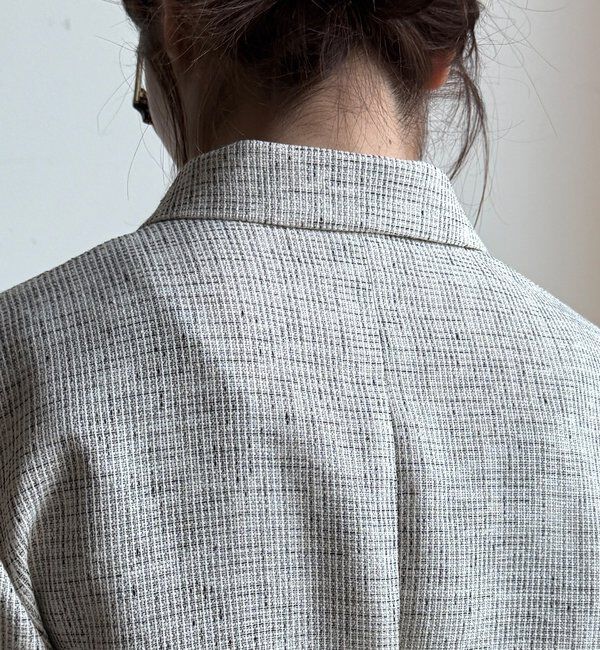  「シアーツイードダブルジャケット」|テーラードジャケット|