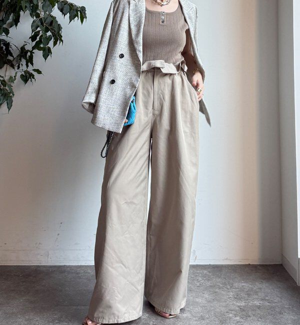  「シアーツイードダブルジャケット」|テーラードジャケット|