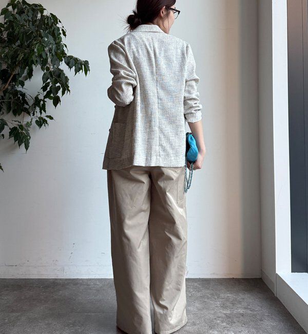  「シアーツイードダブルジャケット」|テーラードジャケット|