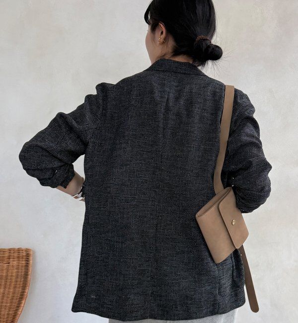  「シアーツイードダブルジャケット」|テーラードジャケット|