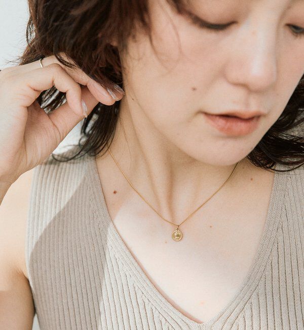  「【R.good（アールドットグッド）】ミニコインショートネックレス」|ネックレス|