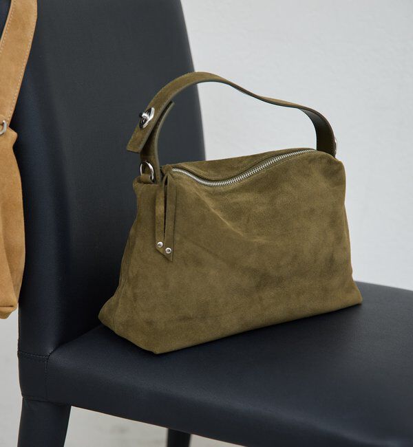  「【2.718】バックルワンショルダー」|トートバッグ|カーキ