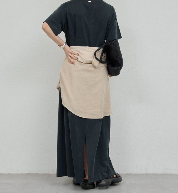  「キュプラジャージードレス」|ワンピース|