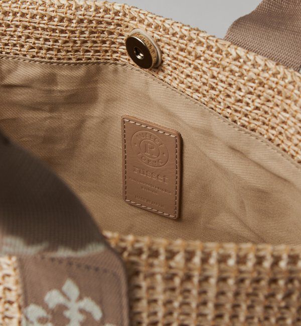  「ナイロンラフィアデイリーミニトートバッグ」|トートバッグ|