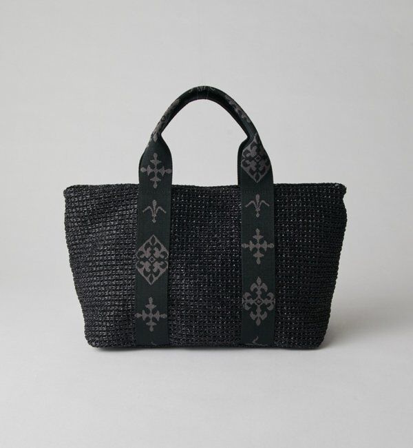  「ナイロンラフィアデイリーミニトートバッグ」|トートバッグ|