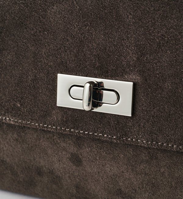  「《WEB限定》スエードフラップミニトートバッグ」|トートバッグ|