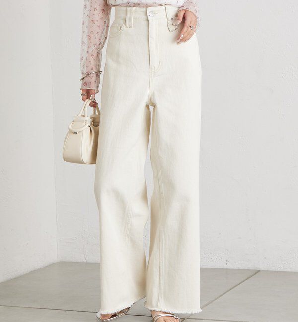  「ハートチャーム付きカラーパンツ」|チノ|