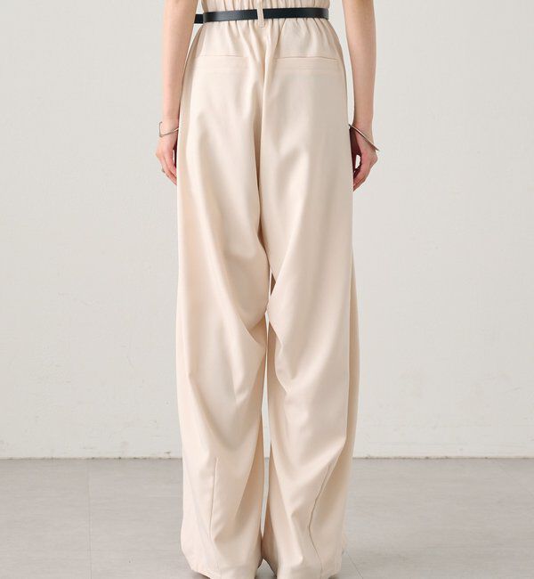  「ベルト付きボリュームスラックス」|チノ|