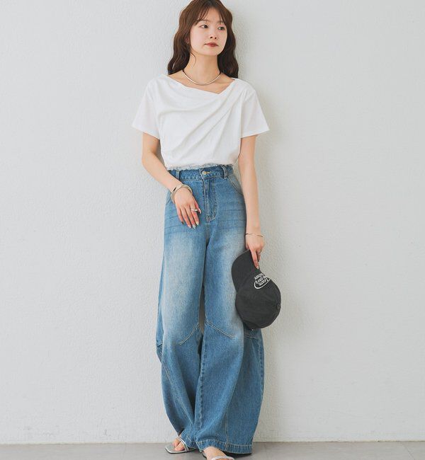  「26SSオフショルTシャツ」|Tシャツ・カットソー|