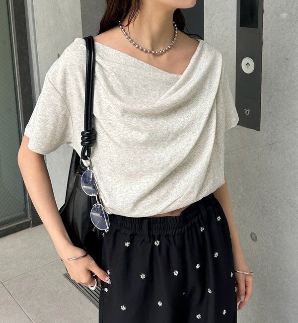  「26SSオフショルTシャツ」|Tシャツ・カットソー|