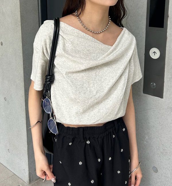  「26SSオフショルTシャツ」|Tシャツ・カットソー|