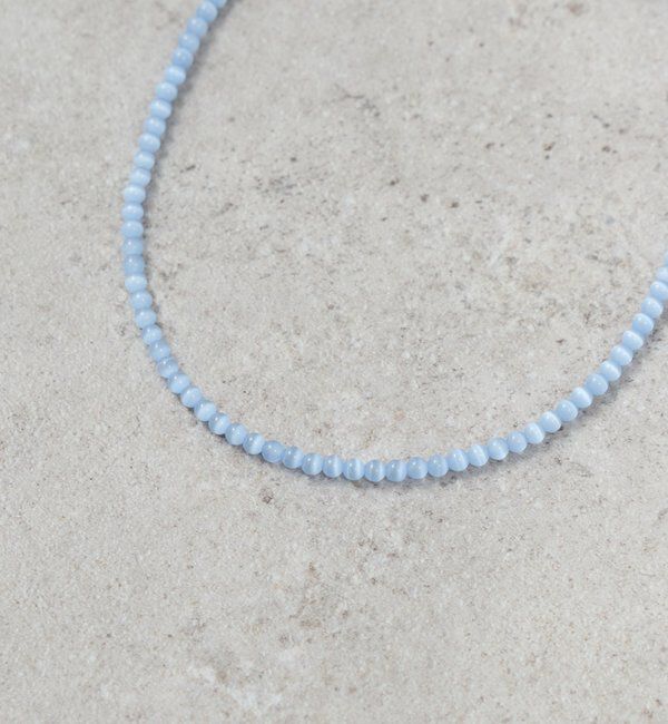  「クリアカラービーズネックレス」|リング|