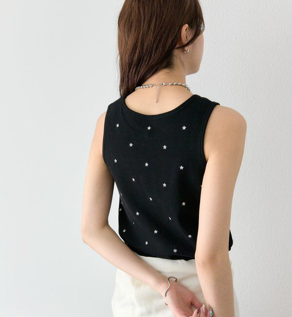  「フラワードットタンクトップ」|キャミソール|