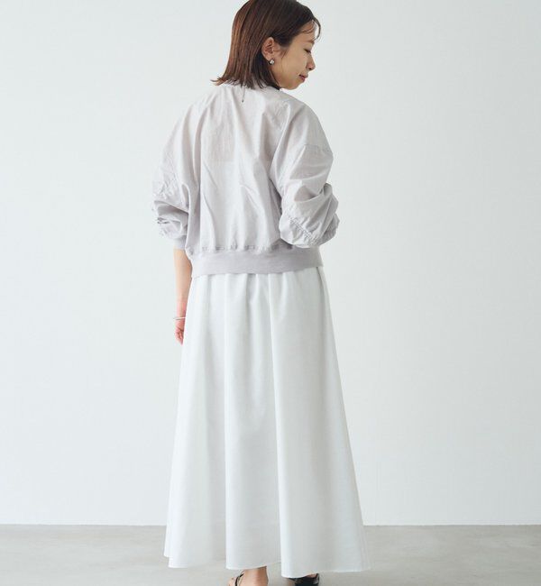  「【PUFRILL/パフリル】袖ギャザーブルゾン」|ベスト・ジレ|