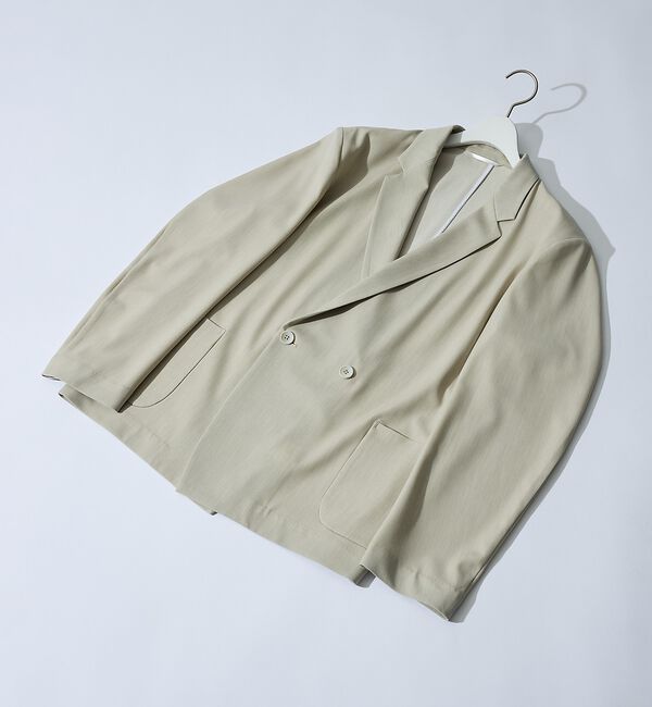 ABAHOUSE「【セットアップ対応】デニムライクツイル ダブルジャケット」|その他|