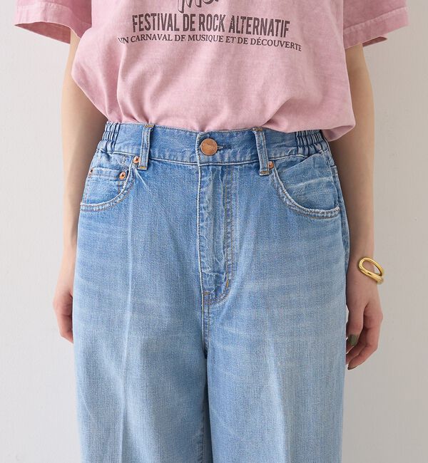 Rouge vif「【RED CARD/レッドカード】Relaxy Slogan リラクシー スロー」|デニム|