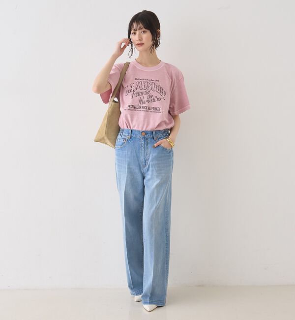 Rouge vif「【RED CARD/レッドカード】Relaxy Slogan リラクシー スロー」|デニム|