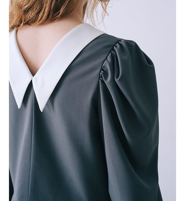 SELFIST「裾プリーツブラウス」|シャツ・ブラウス|