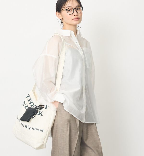 abahouse mavie「【CONTROL FREAK/コントロールフリーク】WASHED LOGOトート」|ショルダー・メッセンジャー|