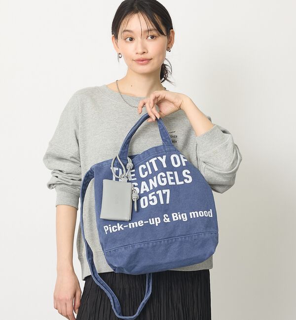 abahouse mavie「【CONTROL FREAK/コントロールフリーク】WASHED LOGOトート」|ショルダー・メッセンジャー|