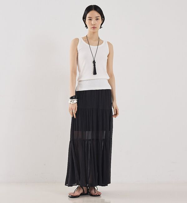 The Store by C' 「【COCUCA】ティアードスカート」|スカート|