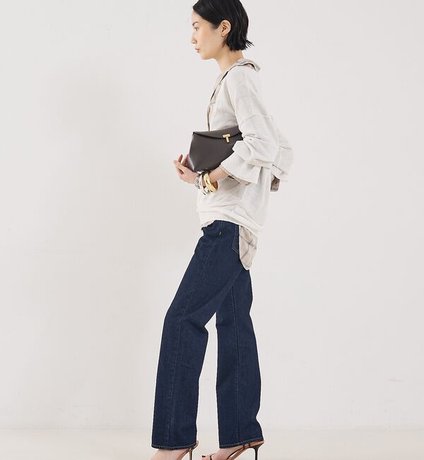 The Store by C' 「【COCUCA】リネンVネックニット」|ニット・セーター|