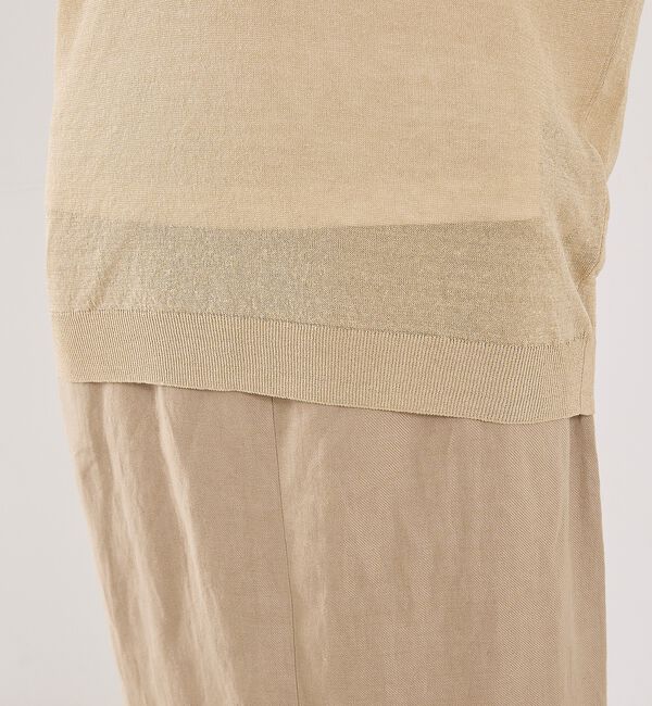 The Store by C' 「【COCUCA】リネンVネックニット」|ニット・セーター|