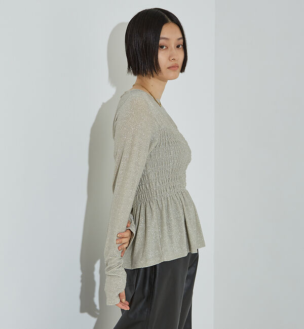 NOMINE「スパーク ビスチェ ロンT」|Tシャツ・カットソー|