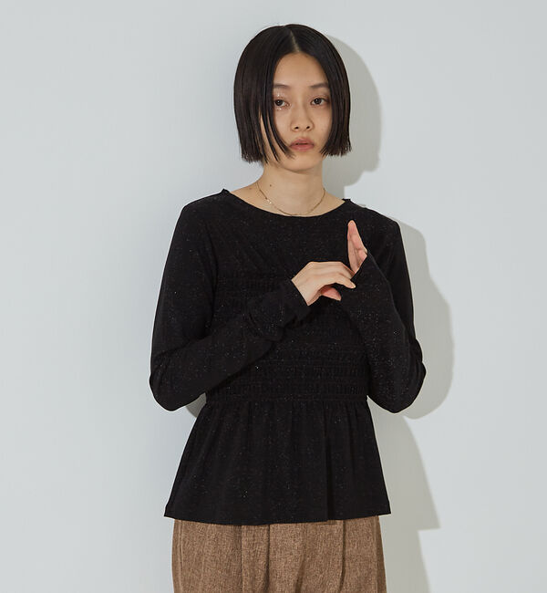 NOMINE「スパーク ビスチェ ロンT」|Tシャツ・カットソー|