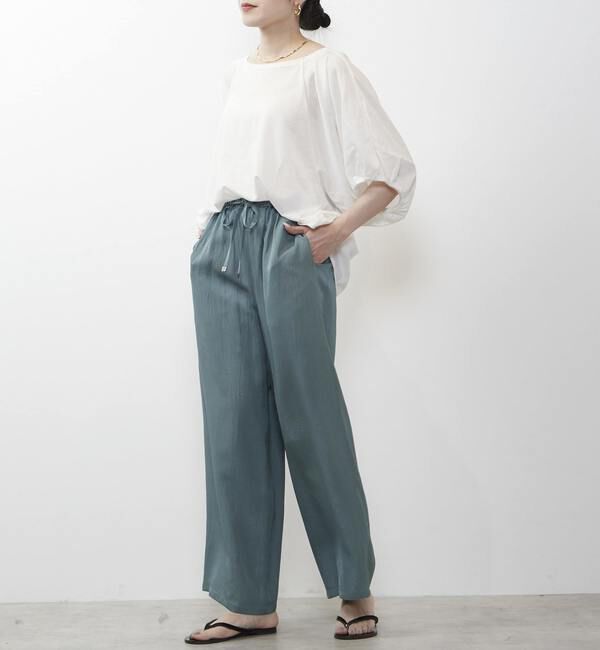 Liesse「ギャザードルマンブラウス」|Tシャツ・カットソー|