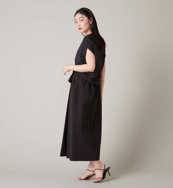 Liesse「ゆるタイトギャザースカート（セットアップ対応）」|スカート|