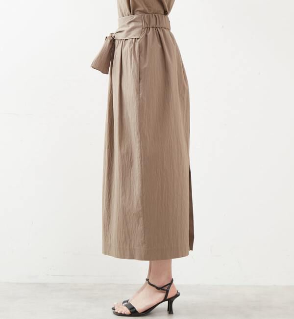 Liesse「ゆるタイトギャザースカート（セットアップ対応）」|スカート|