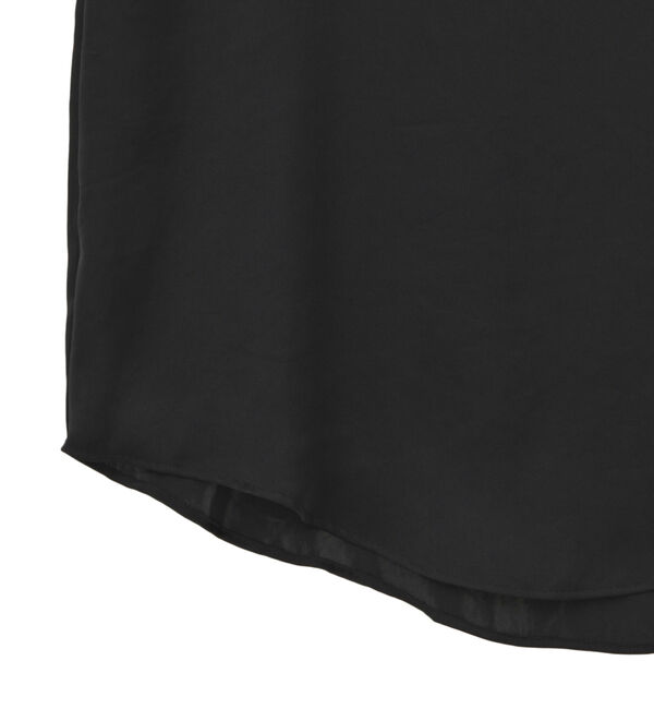 Liesse「サテンフレンチスリーブブラウス」|シャツ・ブラウス|