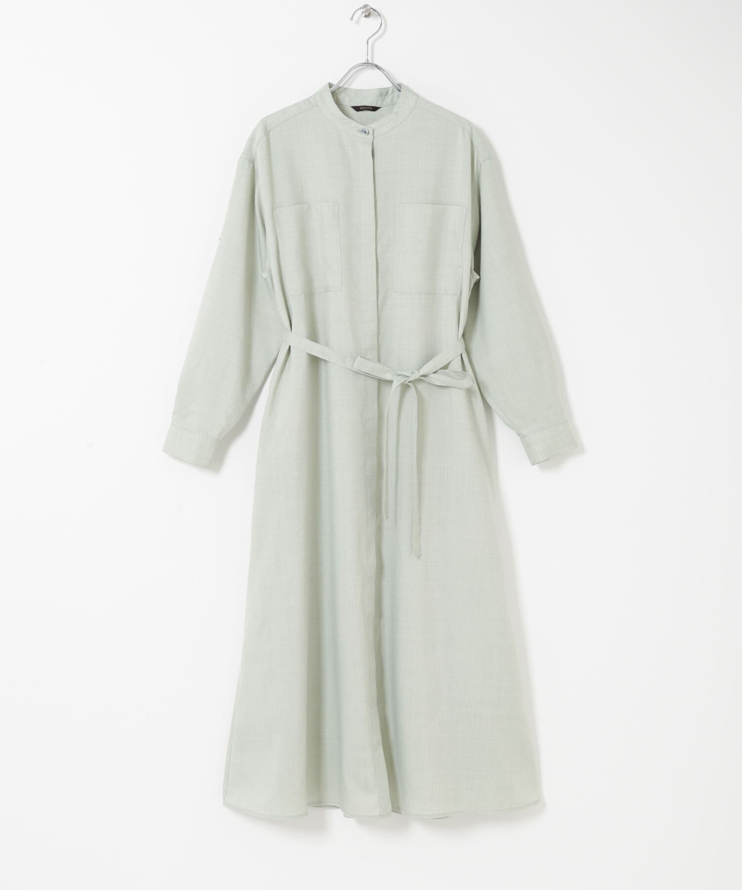 URBAN RESEARCH ROSSO「ウォッシャブルリネンライクシャツワンピース」|ワンピース|