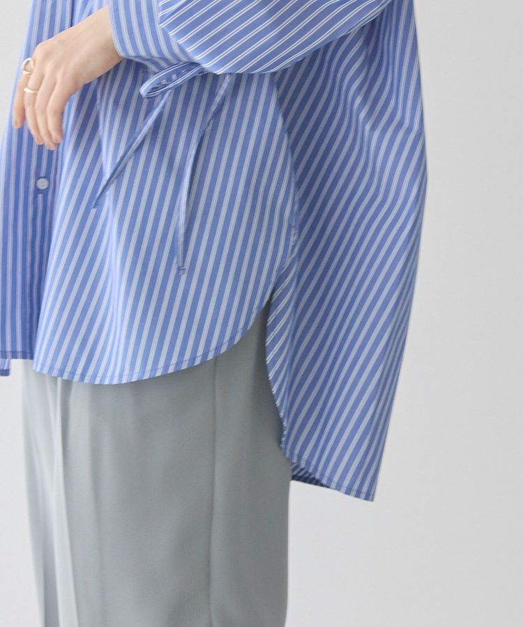 AMERICAN HOLIC「【WEB限定】イージーケアバックギャザーリボンシャツ」|シャツ・ブラウス|