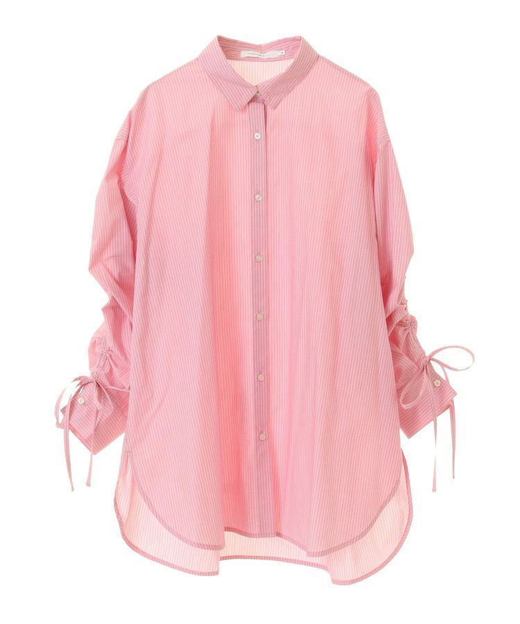 AMERICAN HOLIC「【WEB限定】イージーケアバックギャザーリボンシャツ」|シャツ・ブラウス|