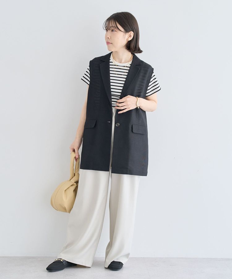 Green Parks「・ELENCARE DUE サイドベルトタックパンツ」|その他|