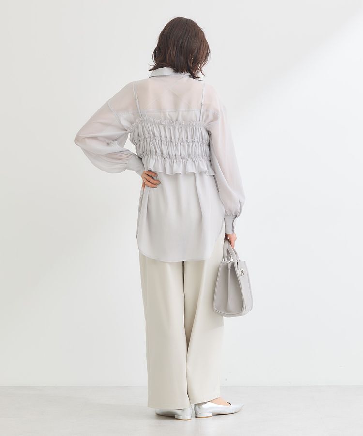 Green Parks「・ELENCARE DUE サイドベルトタックパンツ」|その他|