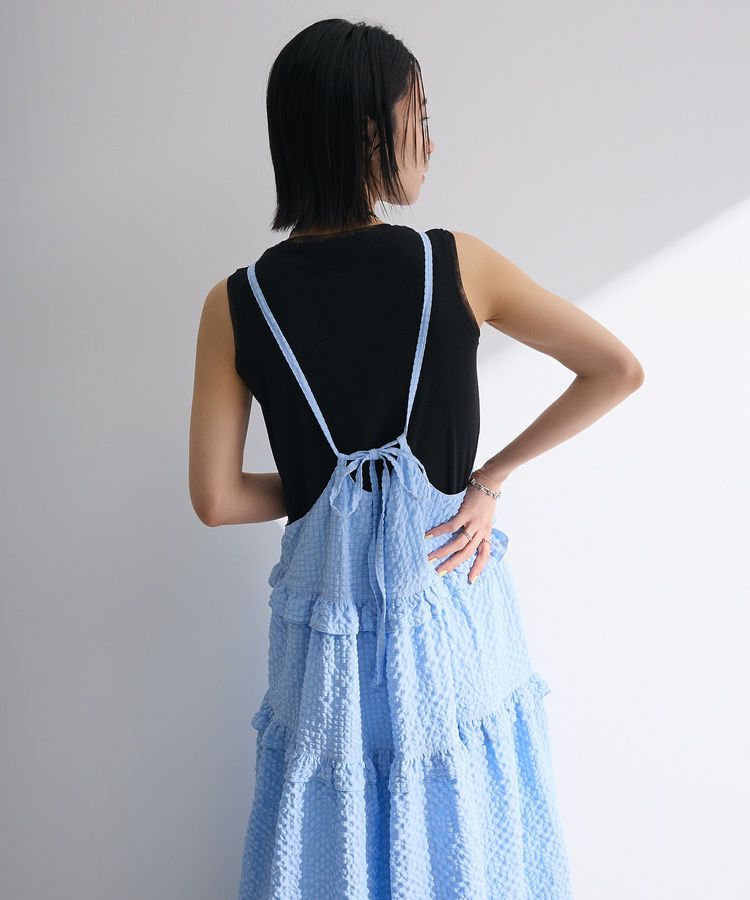 Green Parks「チュールドッキングタンクトップ」|インナー|