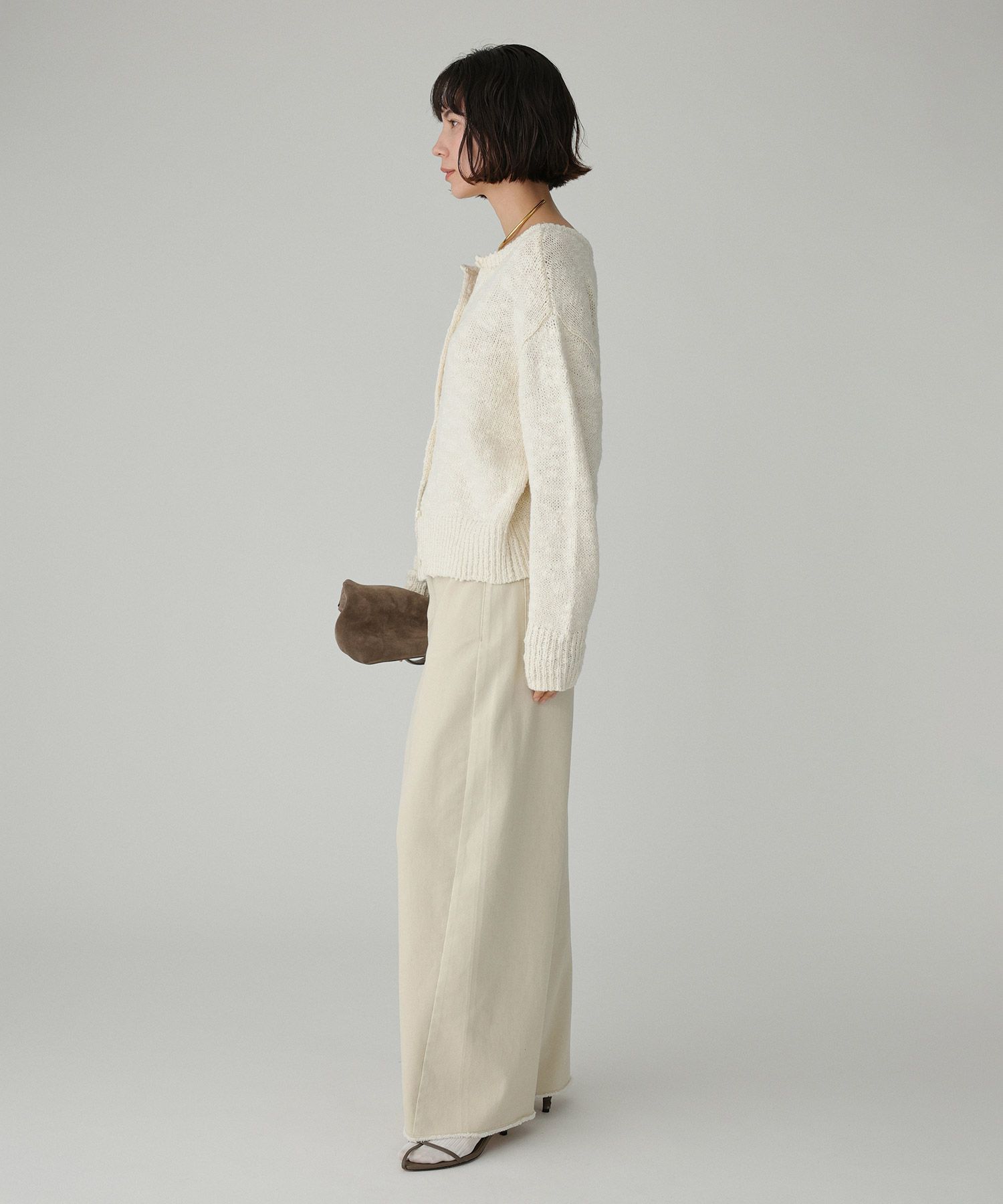 BABYLONE「バレルレッグデニムパンツ」|デニム|