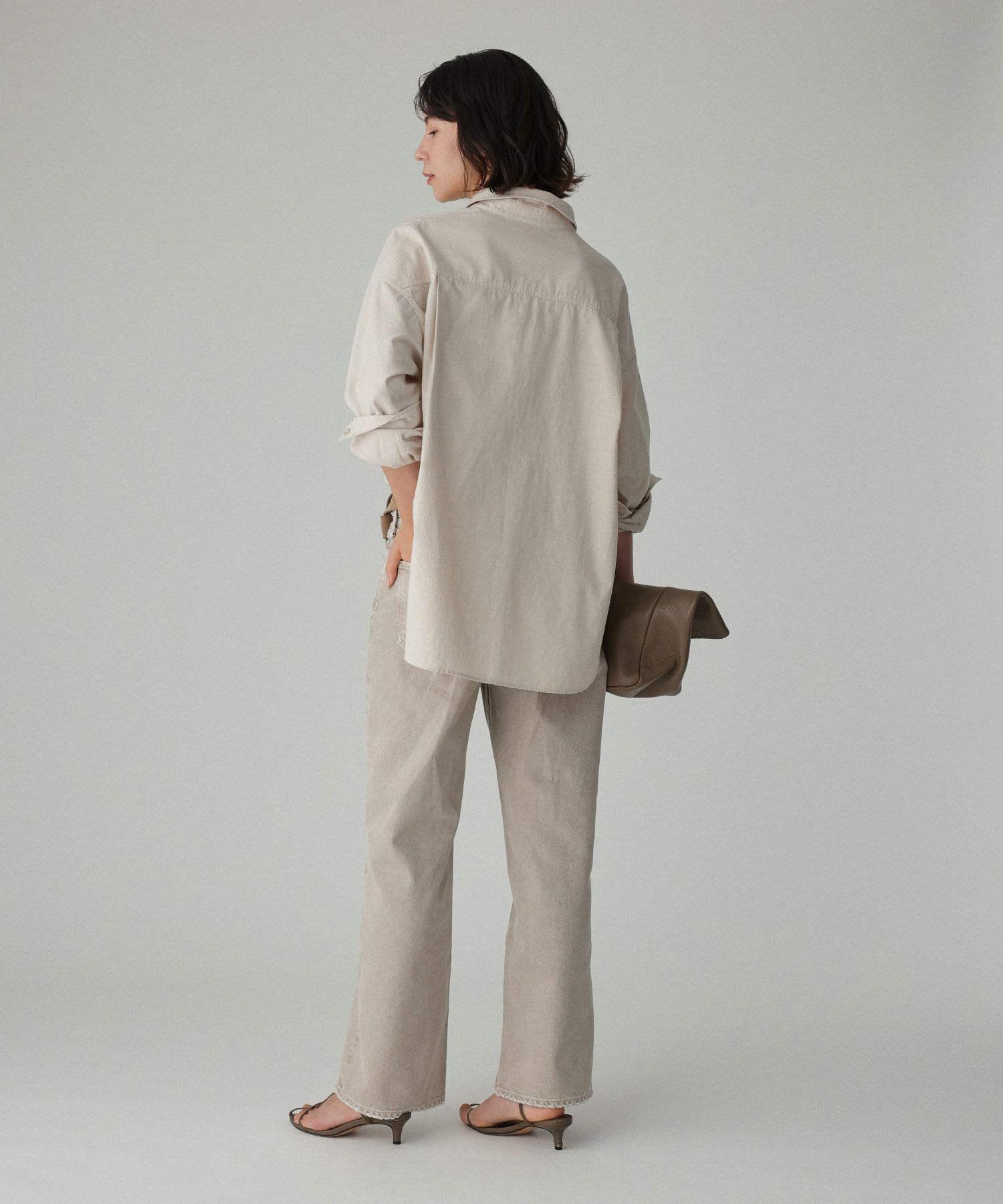 BABYLONE「シャンブレーワークシャツ」|シャツ・ブラウス|