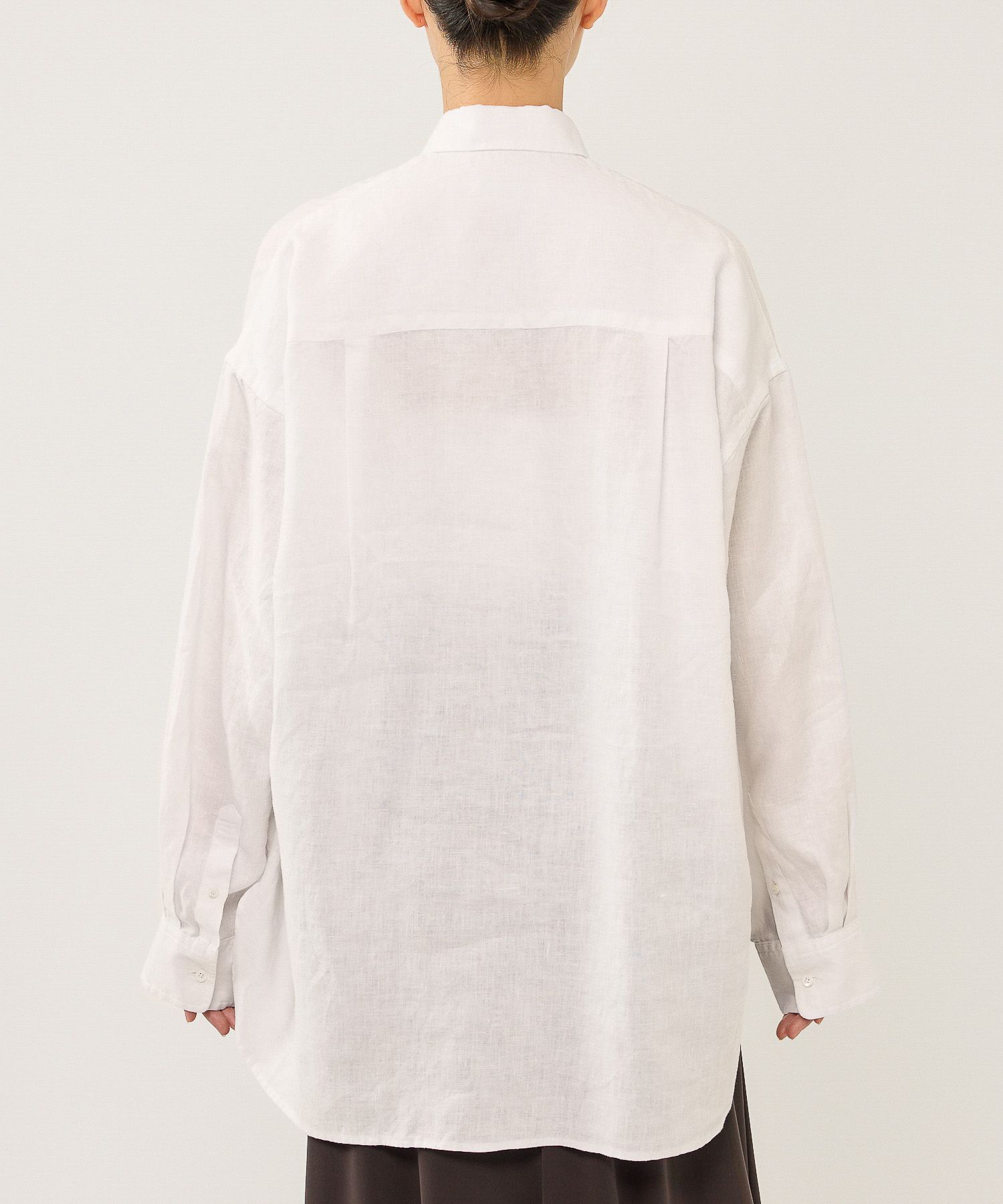 BABYLONE「リネンBIGシルエットシャツ」|シャツ・ブラウス|