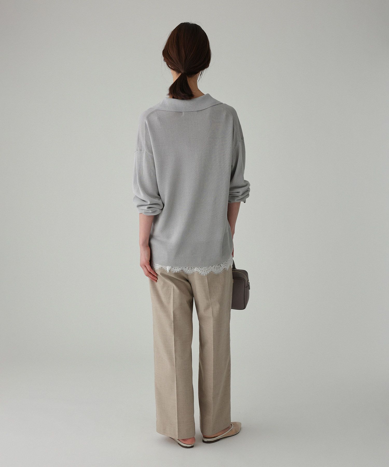 BABYLONE「セーラースキッパープルオーバー」|ニット・セーター|