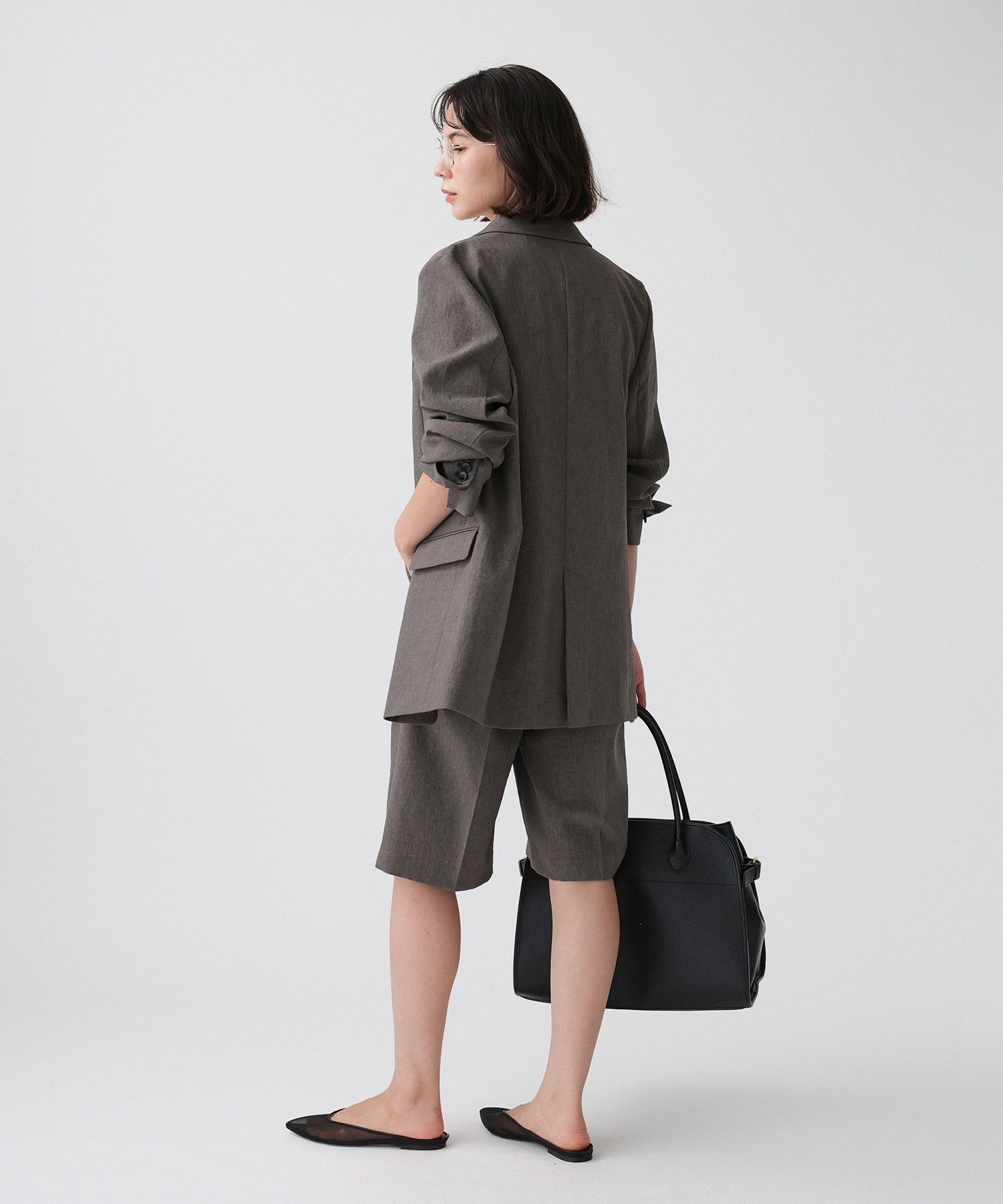 BABYLONE「リネンライクシャンタンハーフパンツ<セットアップ対応>」|その他|