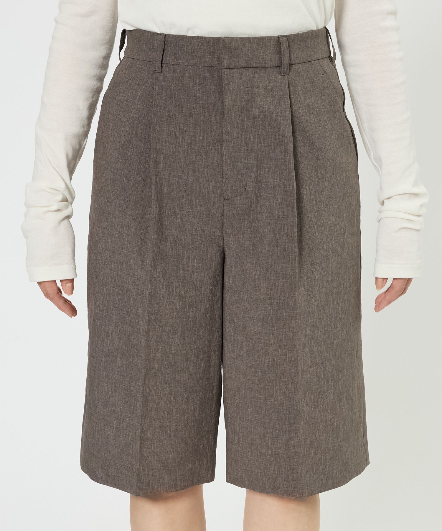 BABYLONE「リネンライクシャンタンハーフパンツ<セットアップ対応>」|その他|